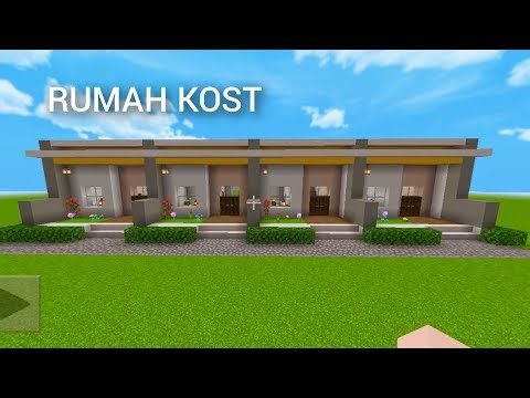 Tutorial Membuat RUMAH KOST di Minecraft #minecraft #minecraftbuild #rumahminecraft