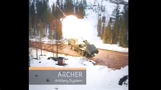 Swedish Archer Artillery System Operational