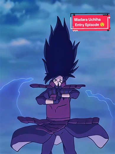 Madara Uchiha Entry Episode 😲 #madara #naruto #entry #viral #fyp please TikTok team don't under Review my video 😞