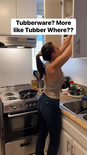 Who else relates? 😅 #funnyreels #marriagehumor #LaughOutLoud #relatable #tupperware #hacks | Taylor and Jacob