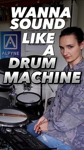 Want to Groove Like a Drum Machine? 🥁🤖 Join us on a rhythmic journey to unlock the secrets of playing like a drum machine! #electronicdrums #drumlessons #drummers #electricdrums #femaledrummer | Love To Learn Drums