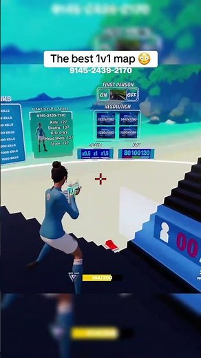 The best 1v1 map in Fortnite 🔥