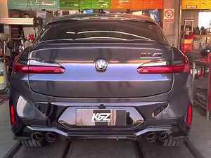 #宝马X4MC 雷霆版加装🇺🇸老牌BMS JB4动力外挂电脑、AE去GPF隔热中段屏蔽碳纤尾翼、Karbel顶翼，一劳永逸提升动力驾驶体验#改装车是一种生活 #抖音汽车 #内燃机的魅力 #撸车日常