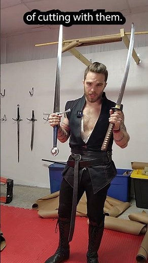 Katana VS Longsword: Cutting Techniques