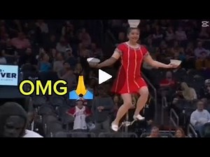 Unicycle Star Red Panda Injured During WNBA Halftime Show Fall 😢 | Shocking Mid-Act Accident
