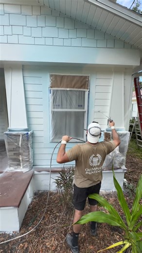 Redion Gezhilli on Instagram: "Perfect weather ☀️ if you are looking to upgrade your exteriors curb appeal the right way📲We handle everything throughout the whole process: 🎨FREE quote and initial consultation 🎨FREE color consultation with real samples to help you choose the right color 🎨Pressure washing 🎨Any necessary stucco repairs, cracks sealing or wood repairs with our in house team 🎨Materials included in all our prices and handling them 🎨Unmatched industry leading warranties that wil