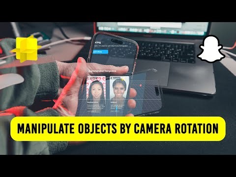 Manipulate objects by Camera Rotation in Lens Studio using ChatGPT