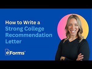 How to Write a Strong College Recommendation Letter