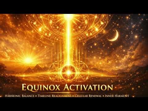 🌗 Equinox Activation Codes Light Language Meditation · Balance · Renewal · Timeline Alignment