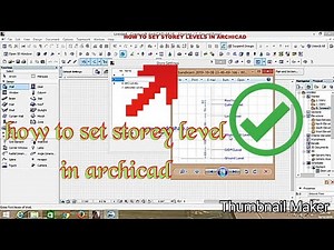 HOW TO SET STOREY LEVELS IN ARCHICAD