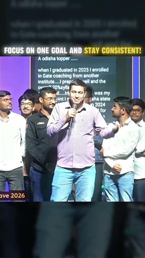 GATE RESULTS 2026 | Focus on one Goal and Stay Consistent #gate2026 #shorts #unacademy