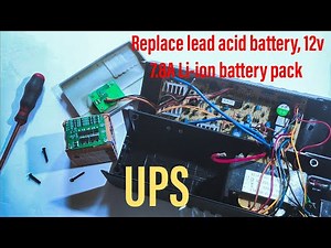 How to replace ups battery (using Li-ion battery pack) Technical Biku