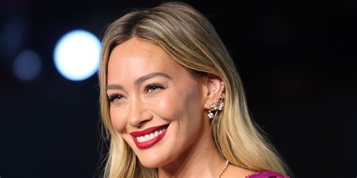 Hilary Duff Dances in the Rain in a Soaking Wet, Totally Sheer Butter Yellow Dress