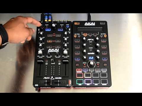 Akai AMX & Akai AFX Serato DJ Controller Review Video