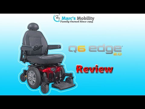 Quantum Edge 2.0 Basic Fast Powerchair in Red - Review # 8639