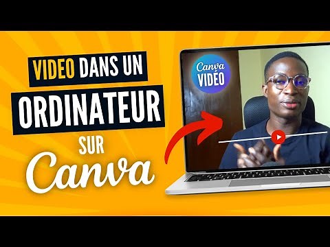 Canva Vidéo : Comment INSÉRER une VIDÉO dans un Ordinateur | Monter une vidéo sur CANVA
