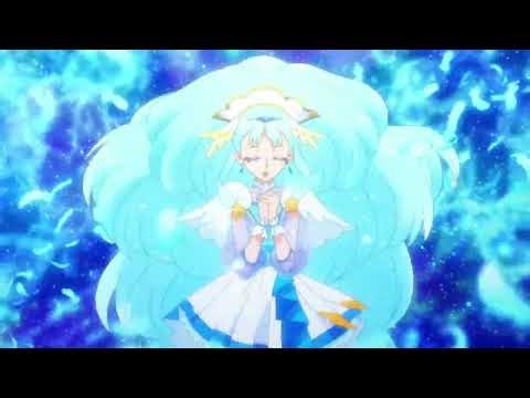 Cure Ange Attack Heart Feather