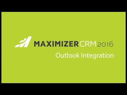 How to install the Outlook integration on your Maximizer CRM system