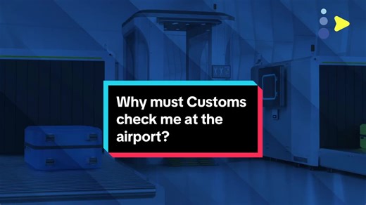 Is everyone checked when entering the country? Check out this tidbit video for the answer. #Customs101
