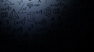 Science Calculation Physics Math and Chemisrty Formulas Background