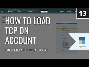 Tally Add-on | How to Load TCP/Tally Add-on on Account in Tally | TallyPrime #MakeEveryDaySimple