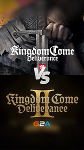 🏇🏼⚔️ KCD vs. KCD2 comparison 🎮 #G2A #Gate2Adventure #KingdomCome #KingdomComeDeliverance2 #KCD2 | G2A.COM