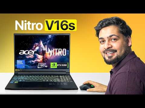Acer Nitro V 16S🔥 RTX 5050 + Intel Core 5 210H Review - Is it Better than TUF A16 & F16 RTX 4050?