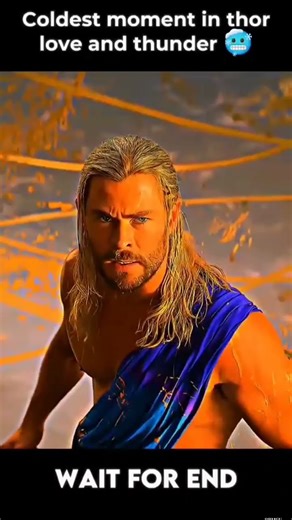 COLDEST MOMENT IN THOR LOVE AND THUNDER #marvel #superheromovies #thor #ironman #ironman #thor