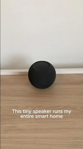 The HomePod mini is the brain of my smart home.
