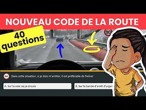 40 QUESTIONS - 2026 Highway Code Test #9