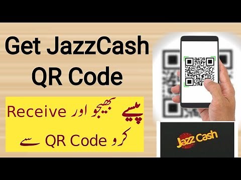 How to get jazzcash qr code || Create and use jazzcash qr code