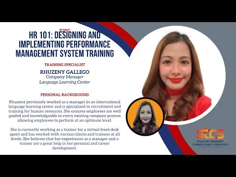HR 101: Designing and Implementing Performance Management System Training [2 HOURS FULL COURSE]