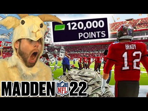 Opening Packs on Madden 22 until I get TOM BRADY!
