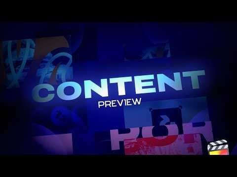Content Preview of Logo Intros for Final Cut Pro