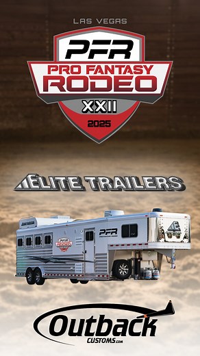 1.4K views · 37 reactions | Did we mention the winner also takes home an @elitetrailermfg 4 horse trailer with an @outbackcustomsokc Living Quarters? Join KC for a quick walkthrough of the grand prize trailer. Entries open tomorrow at profantasyrodeo.com the winner gets their choice of a Ford or Ram fleet side or dually pick up custom built from @agwagonofficial AND a 4 horse Elite trailer with an Outback Living Quarters. This is our biggest grand prize ever! | Pro Fantasy Rodeo | Facebook
