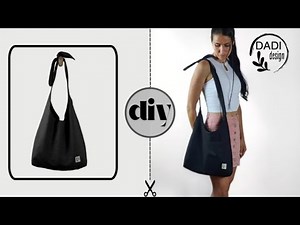 Easy Fabric Bag Pattern | How to Sew a Fabric Handbag | Pdf Bag Pattern