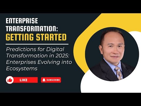 Predictions for Digital Transformation in 2025: Enterprises Evolving into Ecosystems