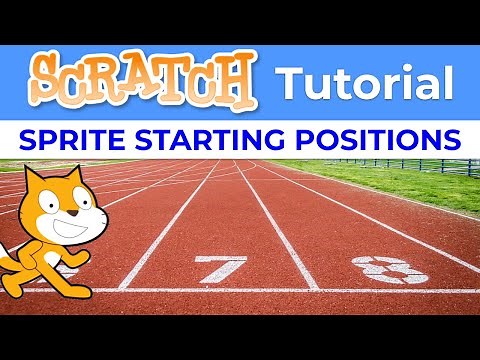 Scratch - Creating Starting Positions For Sprites