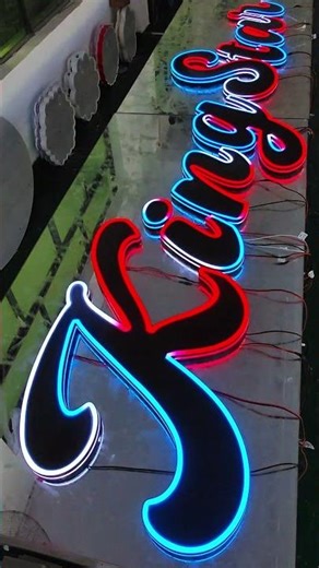 Shine with style.#lightbox #ledsign #neonlight #diyideas #signshop #signmaking