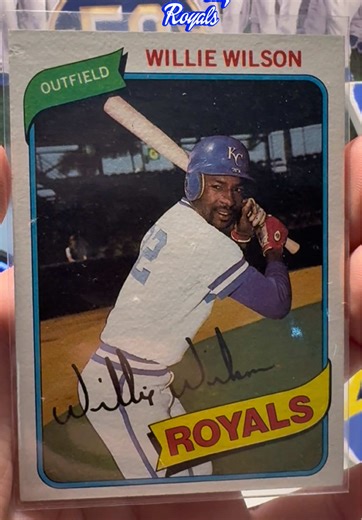Willie Wilson: A 1980 Topps Baseball Card Showcase