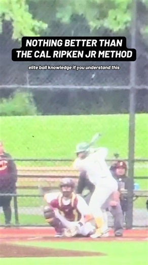 what’s the cal ripken jr method? || #trending #fyp #67 #battingpractice #baseball