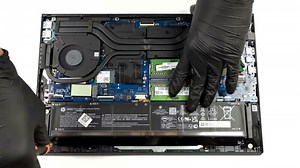 Intérieur du HP Omen 16 (16-b0000) - démontage et options de mise à niveau