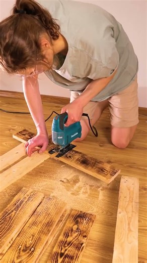 DIY movable water bottle holder 🛠️✨ #organize #woodwork