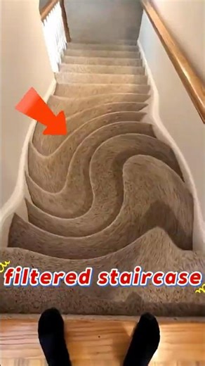 The special-effect stairs.#short #funny