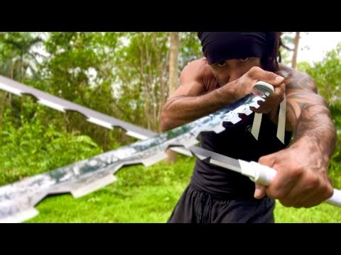 I Tried Inosuke’s Beast Breathing Swords In Real Life