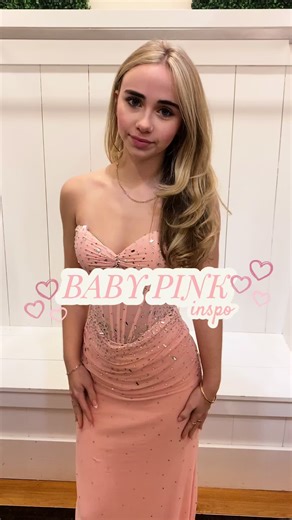 Once a pink girl, always a pink girl 💅🏼 Book your appointment to try on this weekend at boulevardbride.com 💞 #Prom2026 #PinkDress #PromDress #PromShopping #Missouri