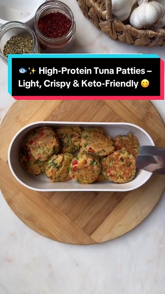 Delicious High-Protein Tuna Patties Recipe