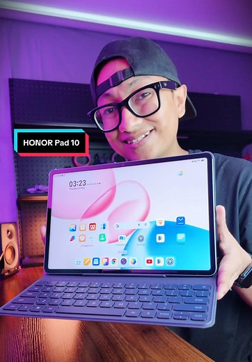 HONOR Pad 10 first look ! Battery 10100mAh screen 12.1inch ! Perfect for works and play 🤯 @HONOR @HONOR Malaysia #eizuwan #fulamak #HONORPad10 #tablet #techtok