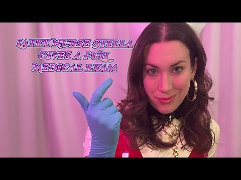 Medical Exam with Latex Nurse Stella