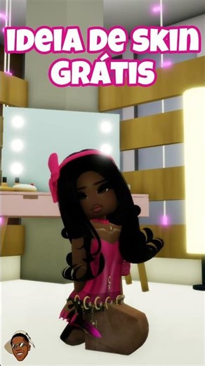 IDEIA DE SKIN GRÁTIS NO BROOKHAVEN #roblox #brookhaven